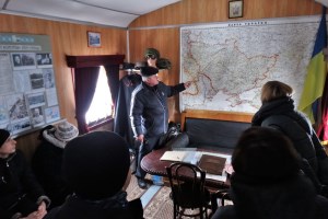 Вагон-музей воссоединения УНР и ЗУНР, Фастов